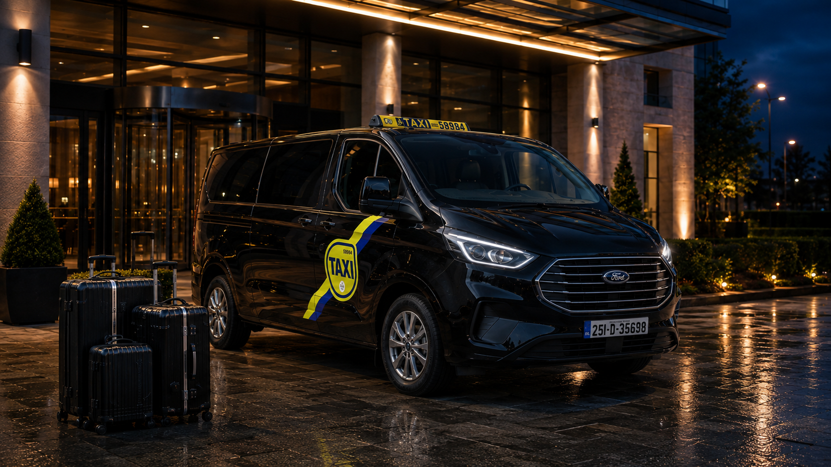 Valcris private vehicle available for hourly hire