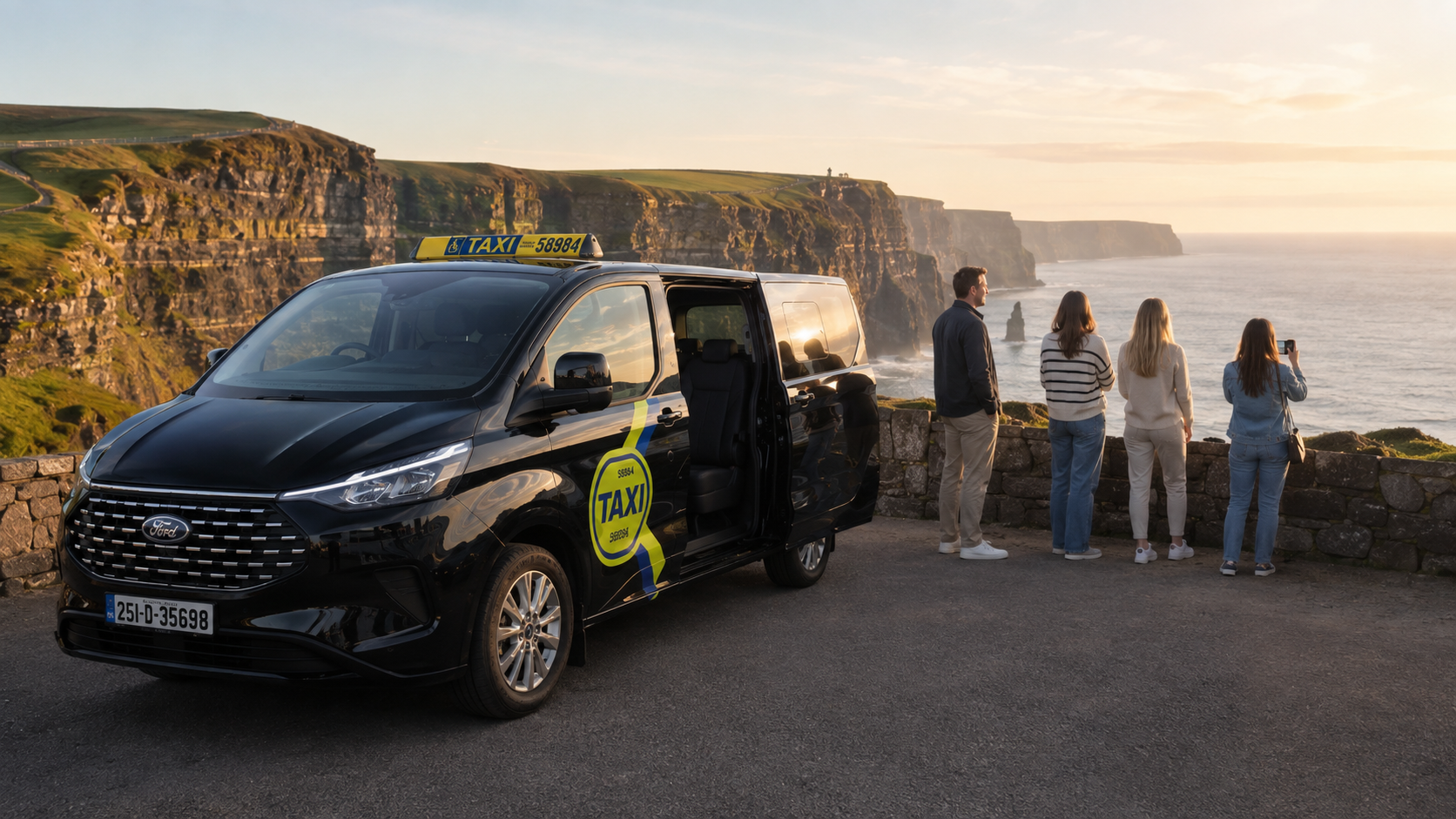 Valcris vehicle for customised private tours across Ireland