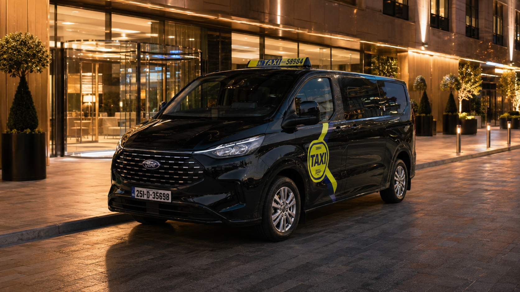 Valcris hourly private hire service in Ireland
